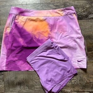 Set golf skirt with shorts Nike golf tour performance dri-fit 14